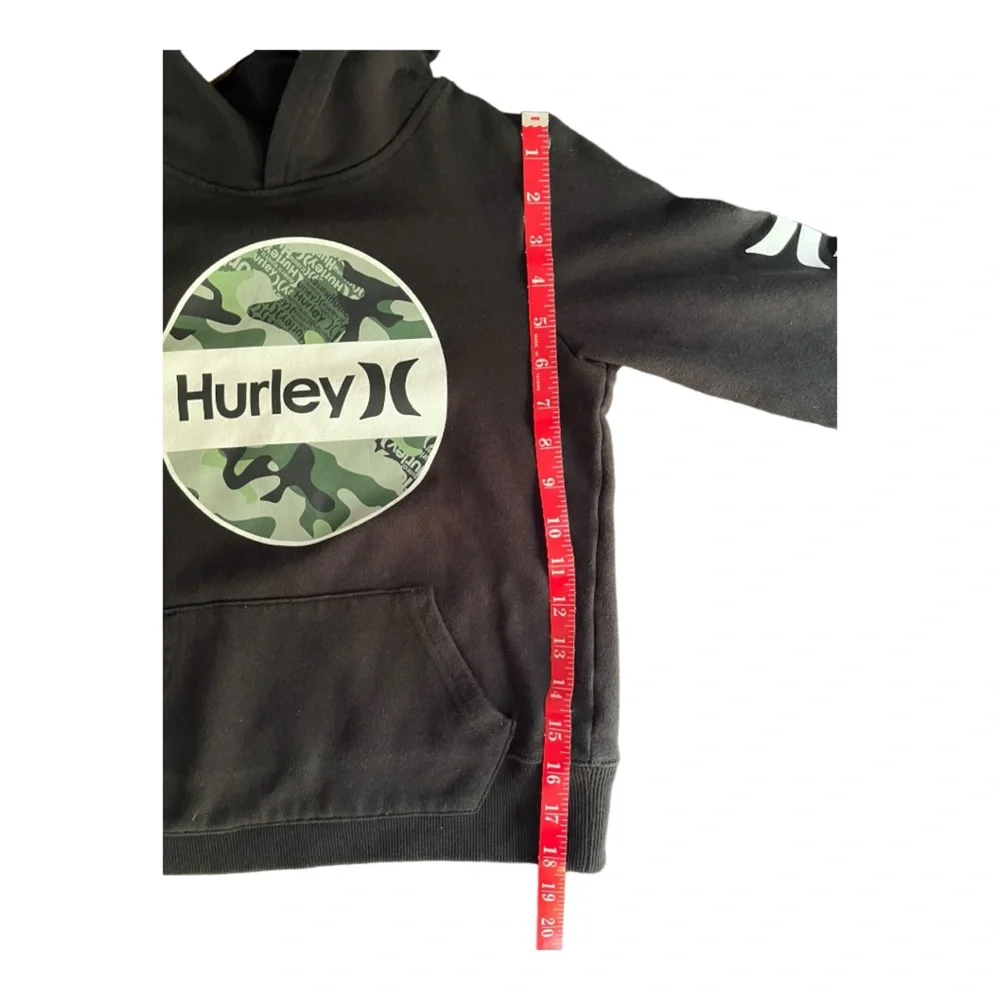 Hurley hoodie black and camouflage